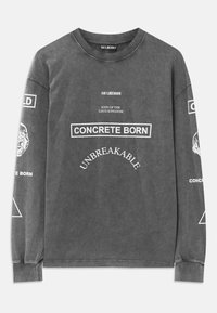 GRAPHIC LONG SLEEVE TEE - Langærmet T-shirt - dark grey