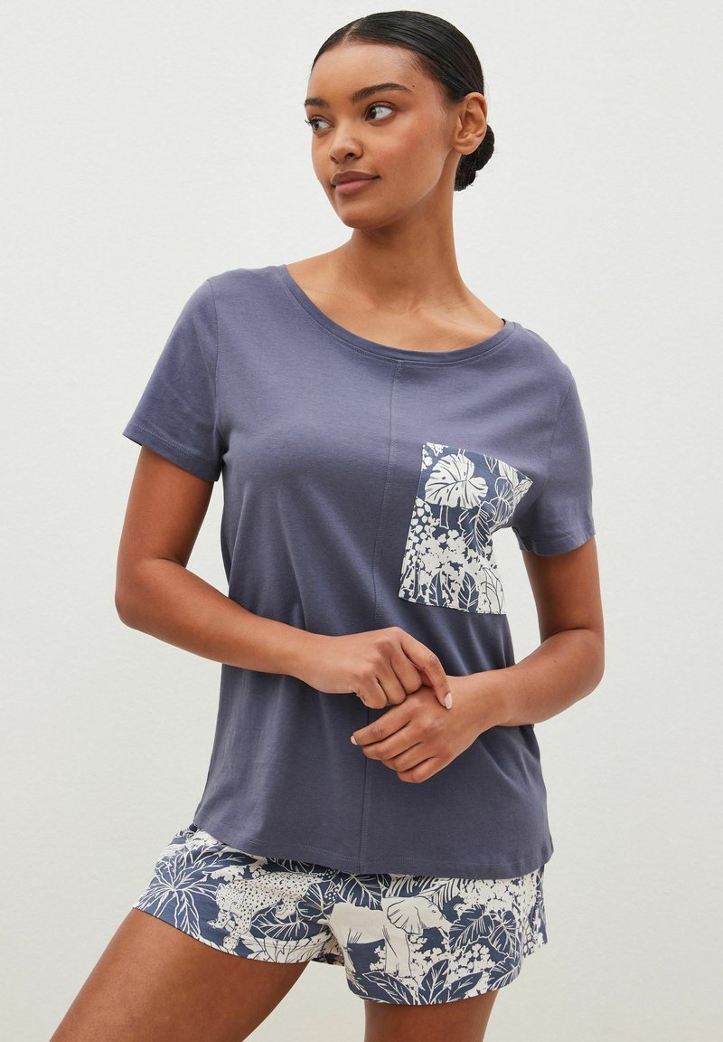 Next SHORT SLEEVE-REGULAR FIT SET - Pyjama - blue