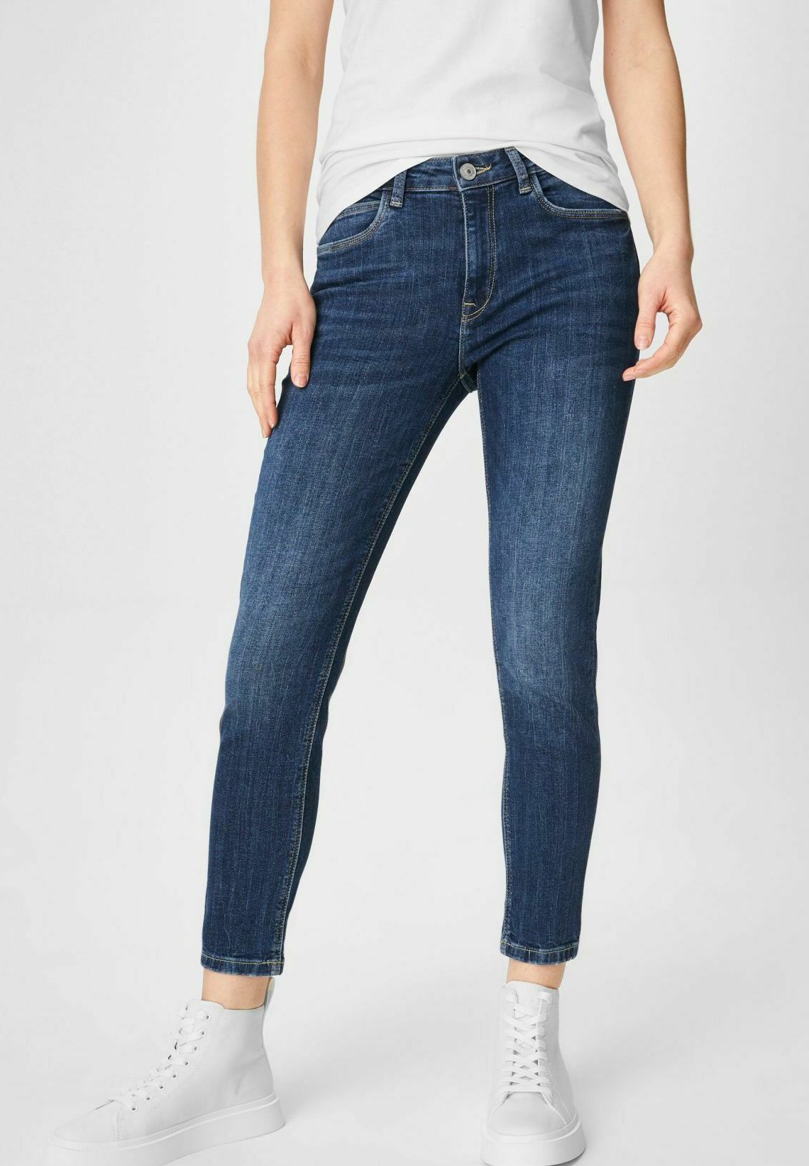 C\u0026A Jeans Skinny Fit - blue denim/Blauw denim/bluedenim - Zalando.nl