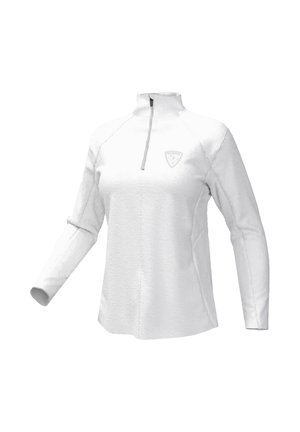 Rossignol CLASSIQUE HALF-ZIP - Top s dlouhým rukávem - white