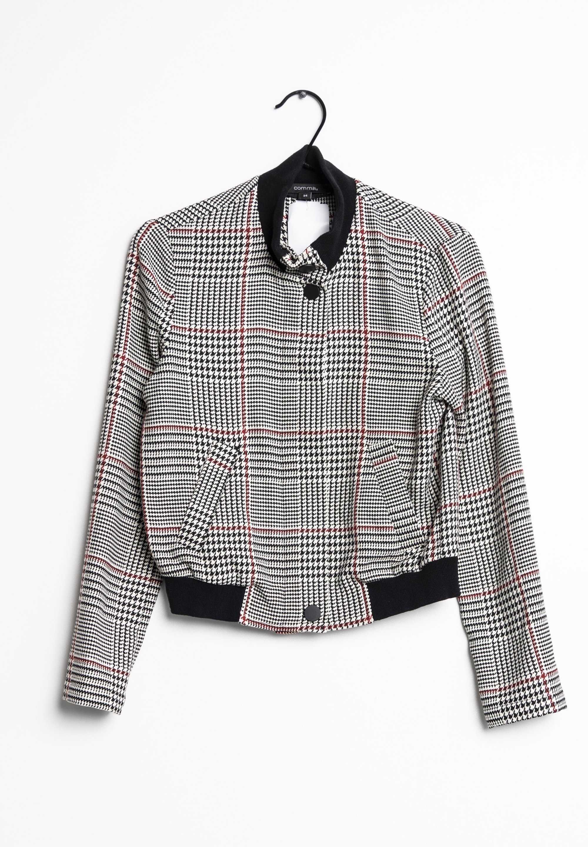 Zalando Comma Kunstlederjacke Schwarz Comma Leichte Jacke Comma