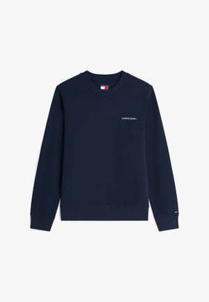 Tommy Jeans, REG ESS LOGO - Felpa - dark night navy