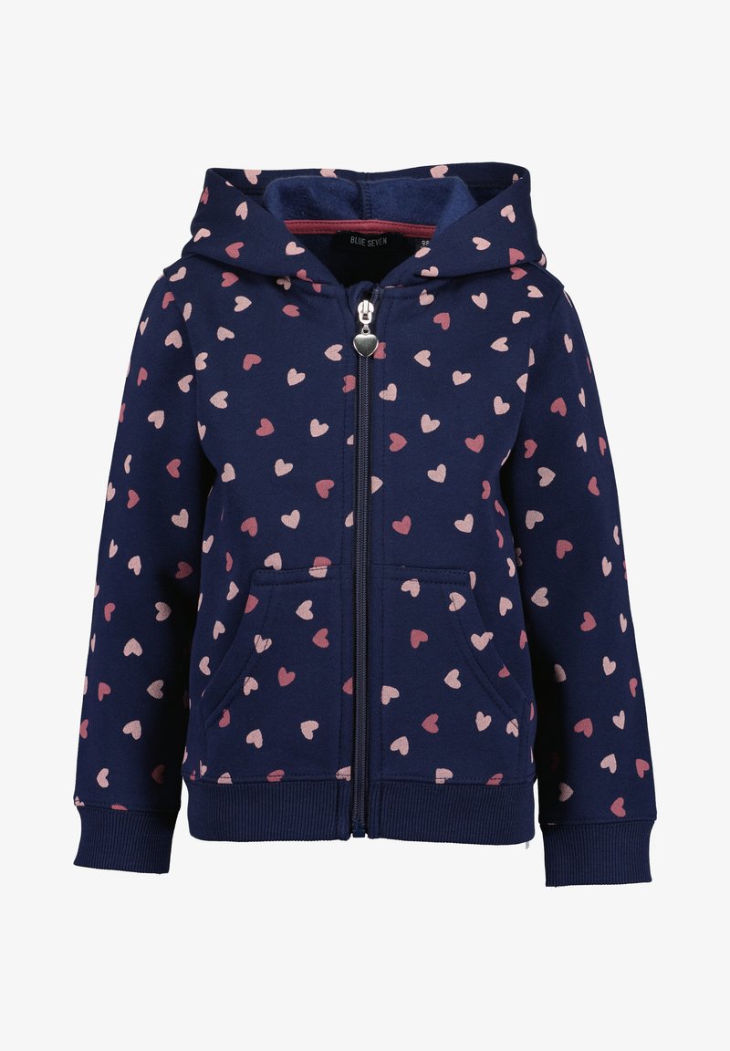 Blue Seven Felpa con zip - blau