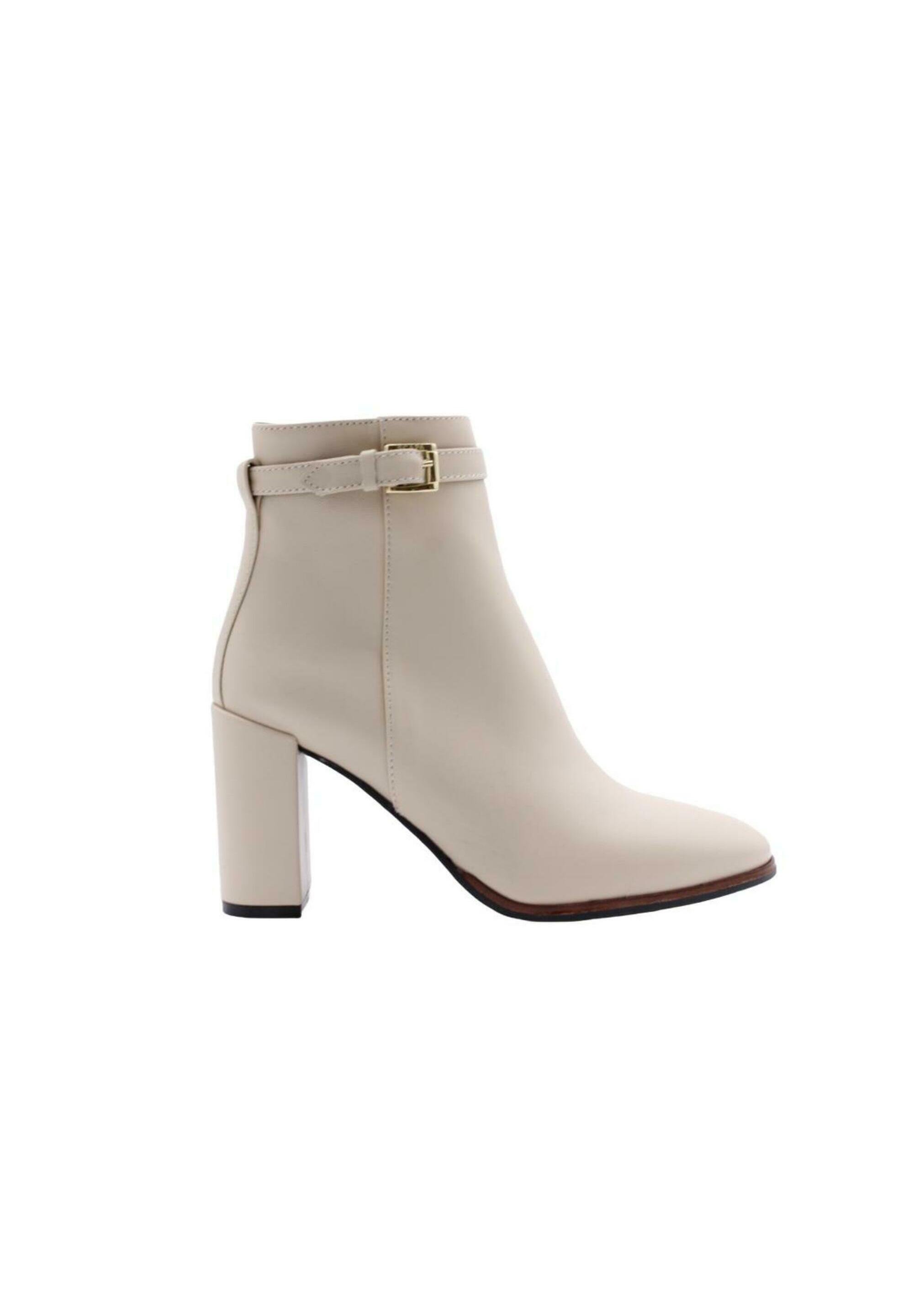 Scapa Enkellaarsjes met hoge hak - beige ecru/beige - Zalando.be