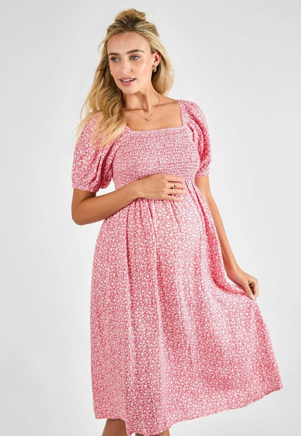 MATERNITY FIT - DITSY SHIRRED - Freizeitkleid