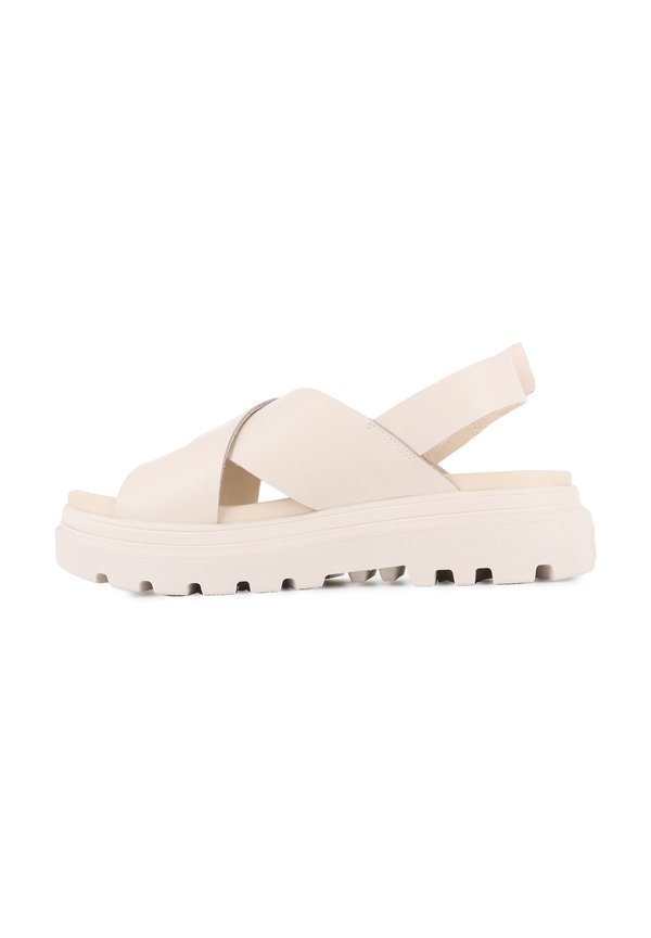 PALLACRUISE CROSSED - Walking sandals - almond milk