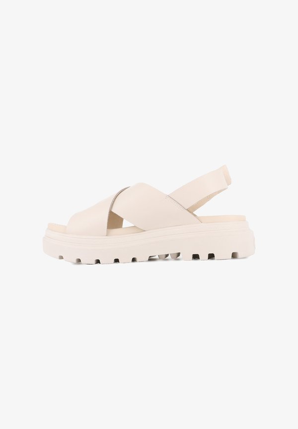 PALLACRUISE CROSSED - Walking sandals - almond milk
