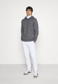 Lacoste PLUS - Camisola com fecho - pitch chine/graphite sombre