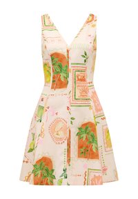 FRAN FIT FLARE MINI - Vapaa-ajan mekko - almada holiday