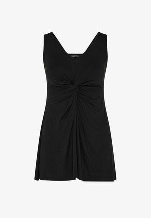 Yours Clothing, PLUS SIZE VESTS & CAMIS. - Top - black