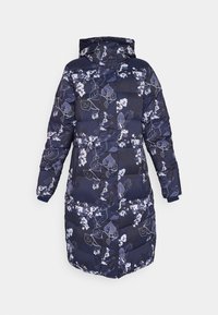 BOUNDLESS DAYS™ PRINT LONG DOWN JACKET - Pūkinė striukė - collegiate navy