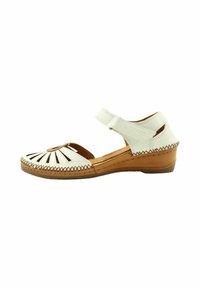 Merisell Sandalias de cuña - blanco
