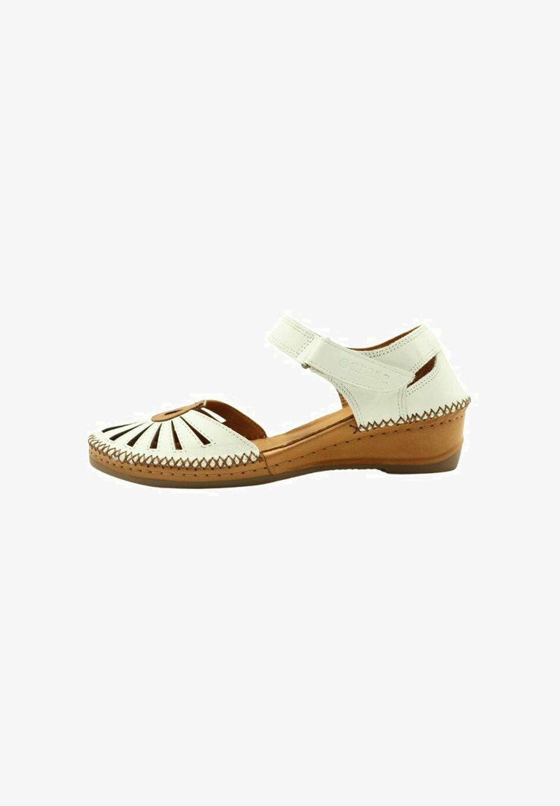 Merisell Sandalias de cuña - blanco