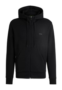 SAGGY - Zip-up sweatshirt - black