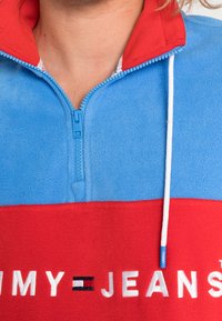 Tommy Jeans Fleecetröja - blue