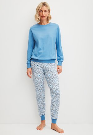 SET - Nachtwäsche Set - riviera blue