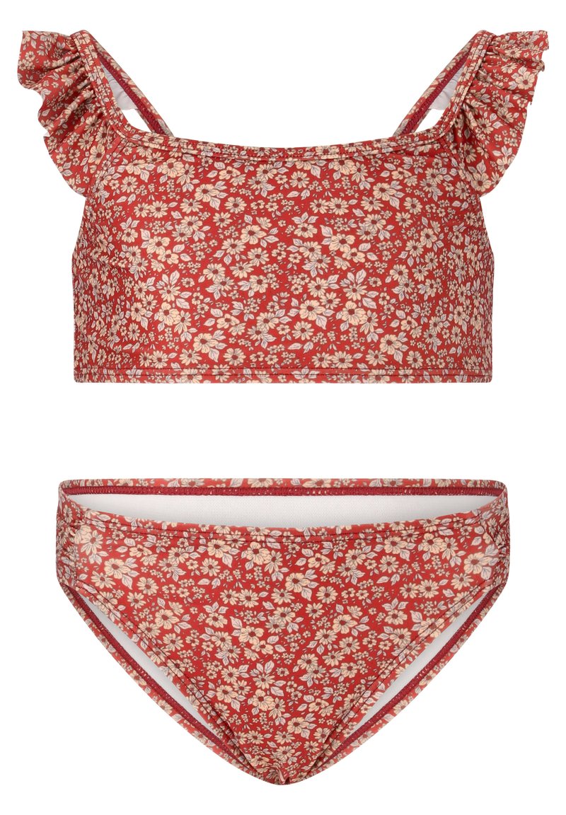 ZIGZAG SET - Bikini - rood goud