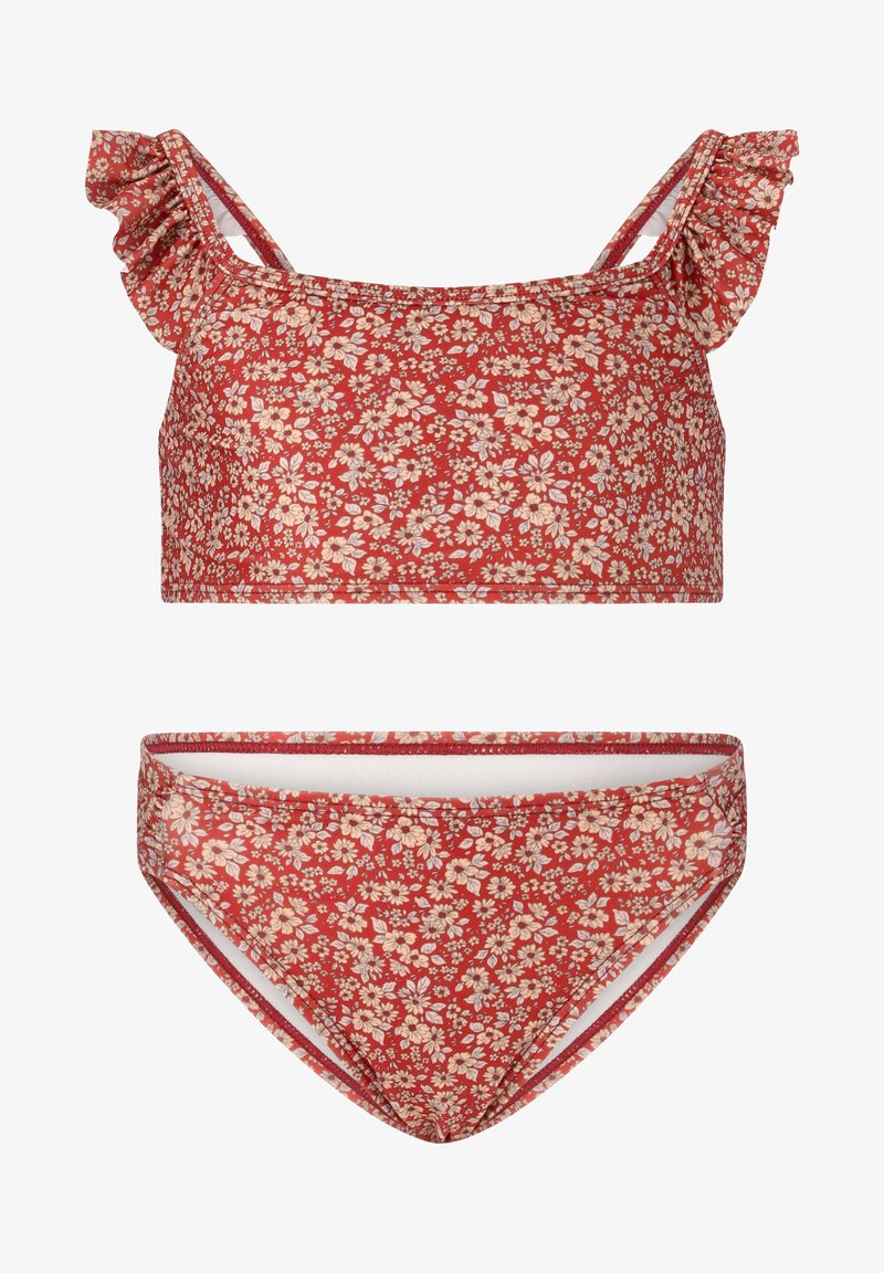 ZIGZAG SET - Bikini - rood goud