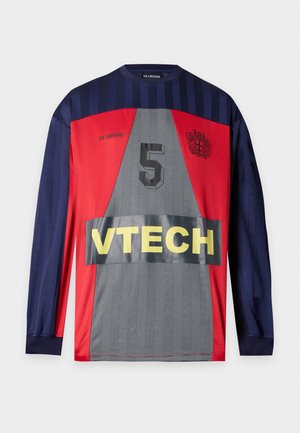Han Kjøbenhavn, CLUB LONG SLEEVE TEE UNISEX - Maglietta a manica lunga - midnight navy