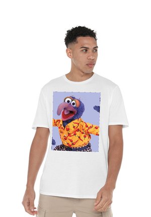 Disney, THE MUPPETS GONZO POSE - Print T-shirt - white