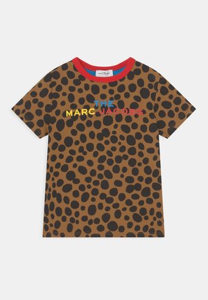 SHORT SLEEVES TEE - Camiseta estampada - light chocolate brown