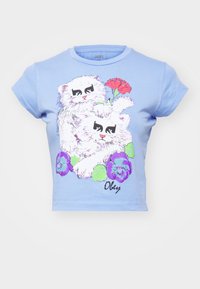 CARNATION KITTENS - T-shirts print - hydrangea