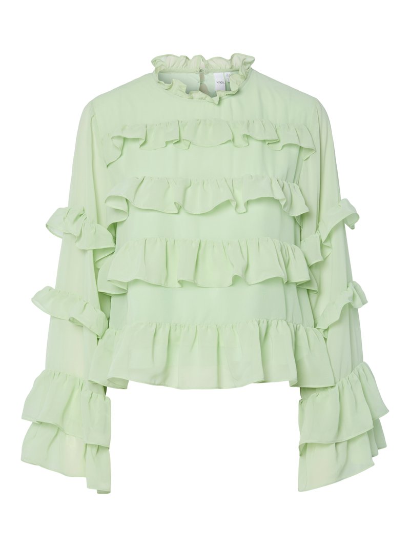 YAS Blouse mintgroen