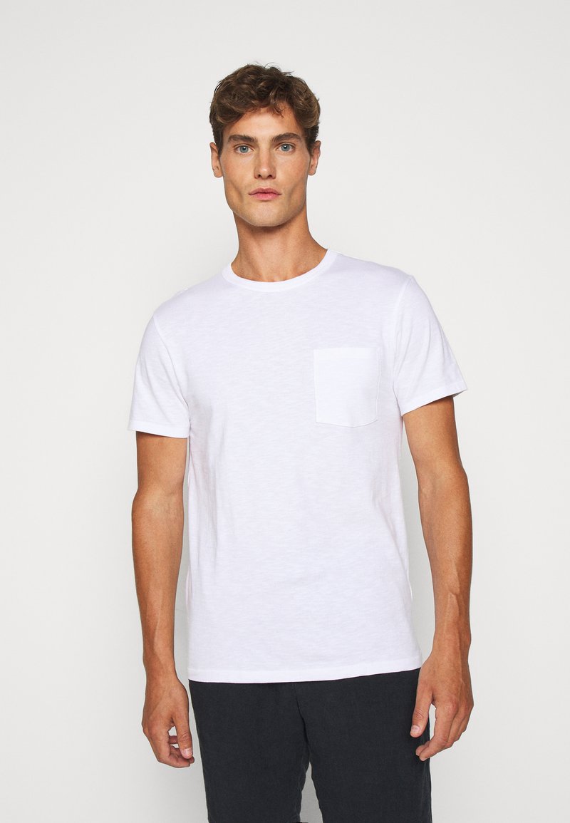 J Crew Garment Dye Tee Basic T Shirt White Zalando De