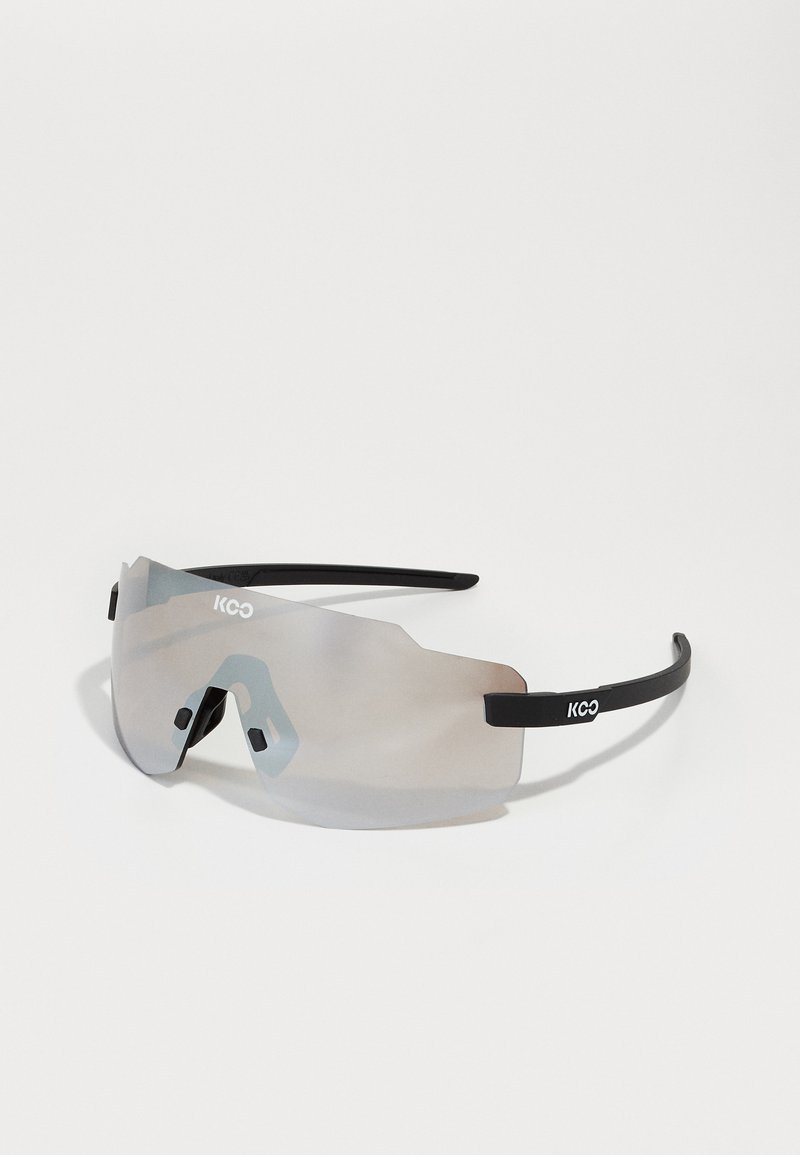 KOO SUPERNOVA UNISEX - Sports glasses - black matt/silver