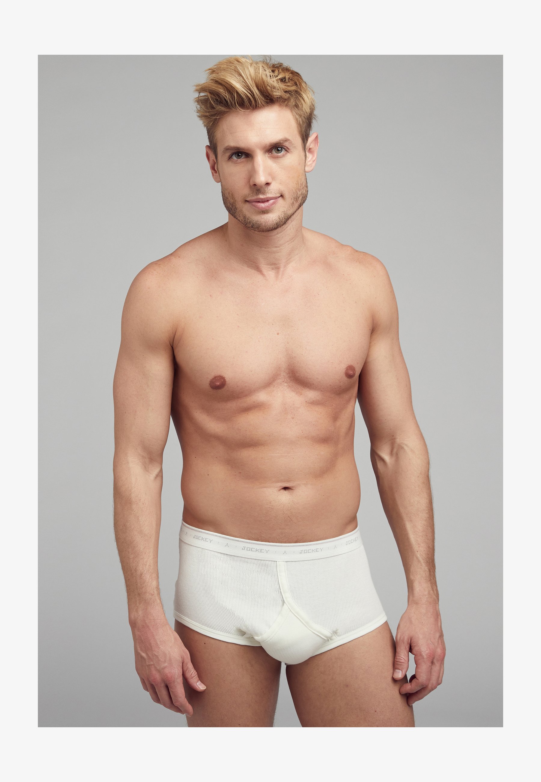 Jockey Modern Classic Slip Uomo Confezione Da 2 | Apertura Frontale A Y | 100% Cotone Pettinato