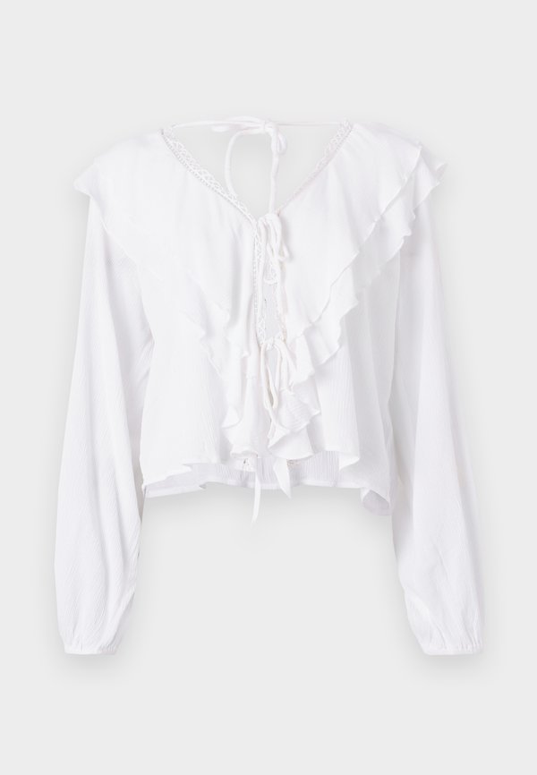 FRILL TIE - Blouse4