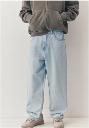 PULL&BEAR Vrećaste traperice - light blue denim