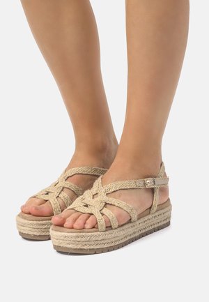 mtng Espadrilles - dark yellow melange
