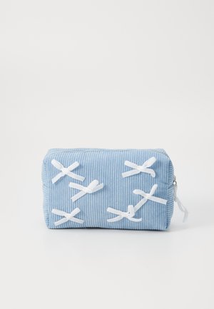 BOW - Geantă cosmetice - blue/off-white