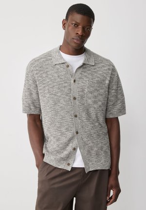 REGULAR FIT SHORT SLEEVE - Majica - neutral grey