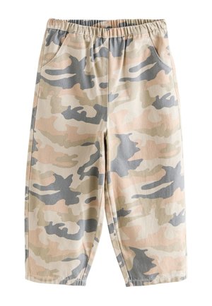 Next, REGULAR FIT - BARREL PRINT - Bukser - camouflage