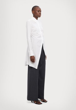 GODET SHIRT - Blusa - white