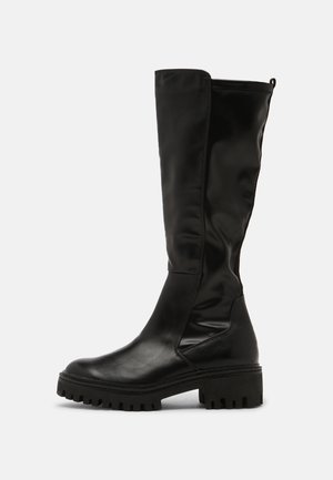 Platform boots - black