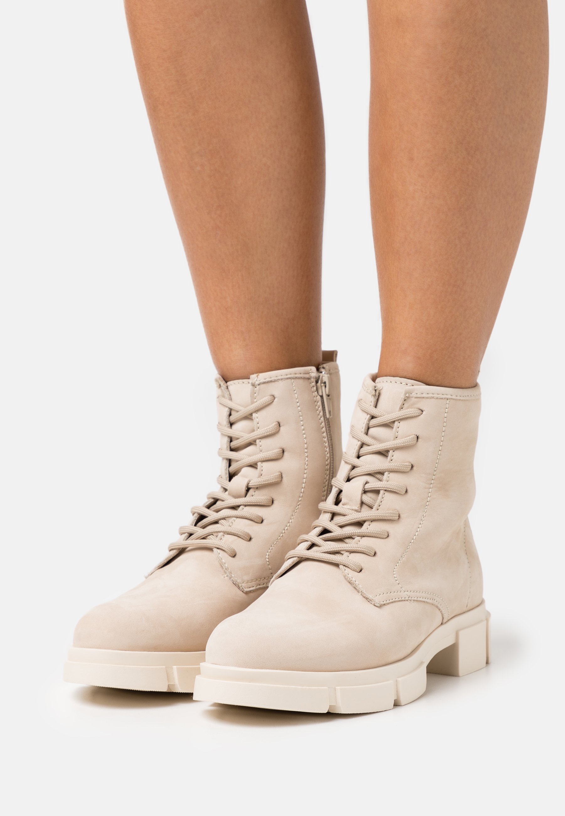 Zign Botines con cordones - beige - Zalando.es