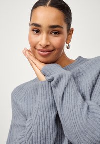 Ellos Collection Strickpullover - blau