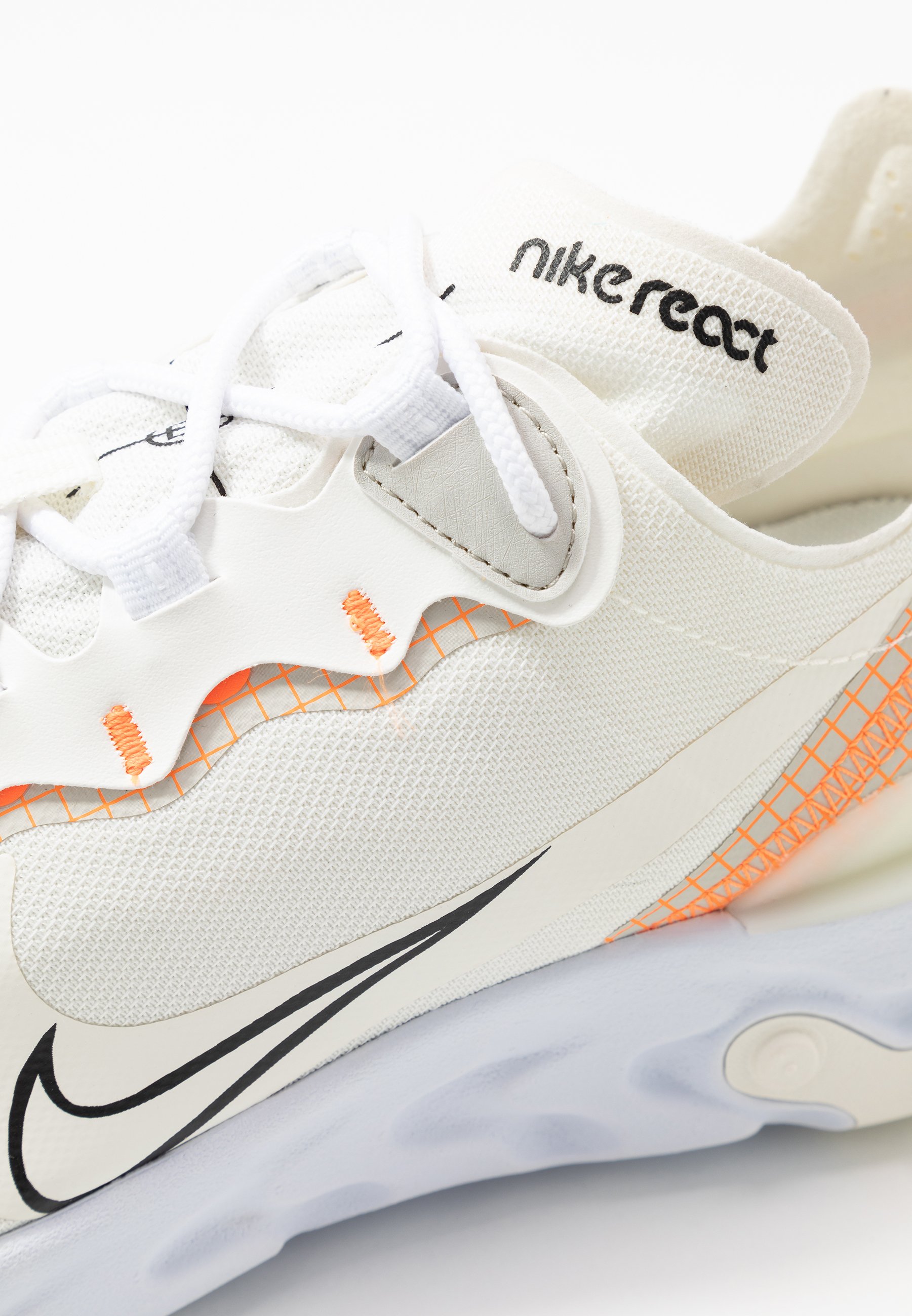 nike react 55 white orange