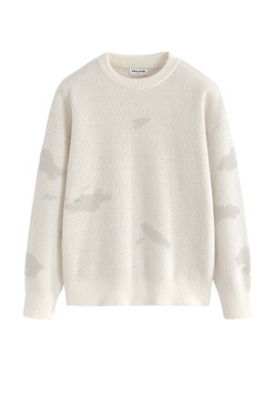 PULL COL ROND - Pullover - beige