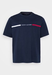 CHEST INSERT TEE - Triko s potiskem - desert sky