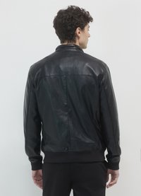 Calliope EFFETTO PELLE - Kunstlederjacke - nero