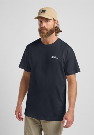 ESSENTIAL T M - T-Shirt basic - dark navy grey
