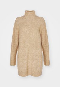 VMJUPITER COWLNECK SHORT DRESS - Robe pull - silver mink
