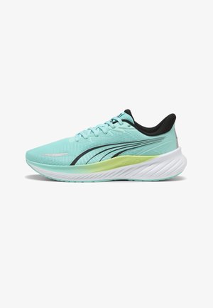 Puma, POUNCE LITE 2 LAUFSCHUHE UNISEX - Scarpe da corsa su strada - intense mint-sunny lime- black