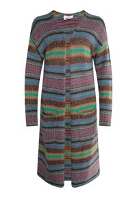 STRICK CARNEA - Cardigan - violett mehrfarbig