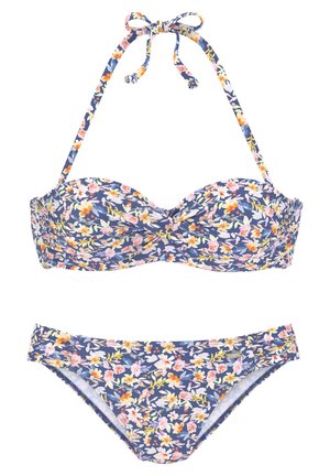 Buffalo Bikini - blau bedruckt