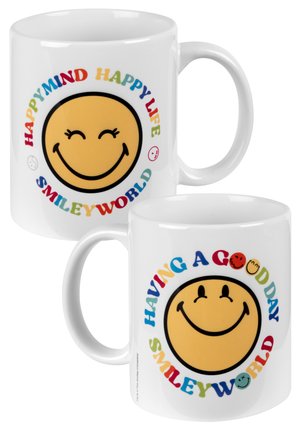 SMILEYWORLD TASSE - AUS PACK OF 2 - Drink bottle - mehrfarbig